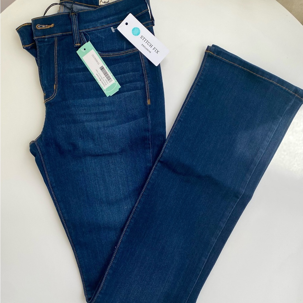 COSMIC BLUE LOVE
Brennan Bootcut Jean Size 4 NWT